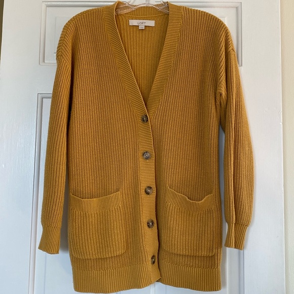 LOFT Sweaters - LOFT Long Cardigan Size S